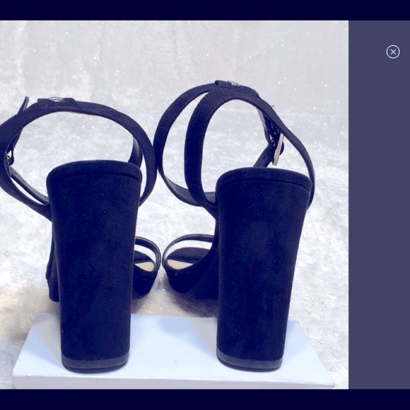 Sam Edelman black shoe block heel - Picture 3 of 7
